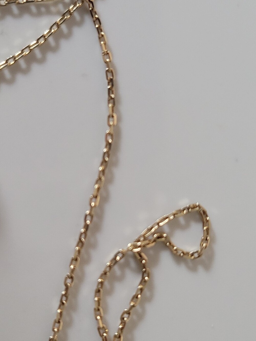 14k Gold Solitaire Lab Grown Diamond Necklace - Picture 6 of 10